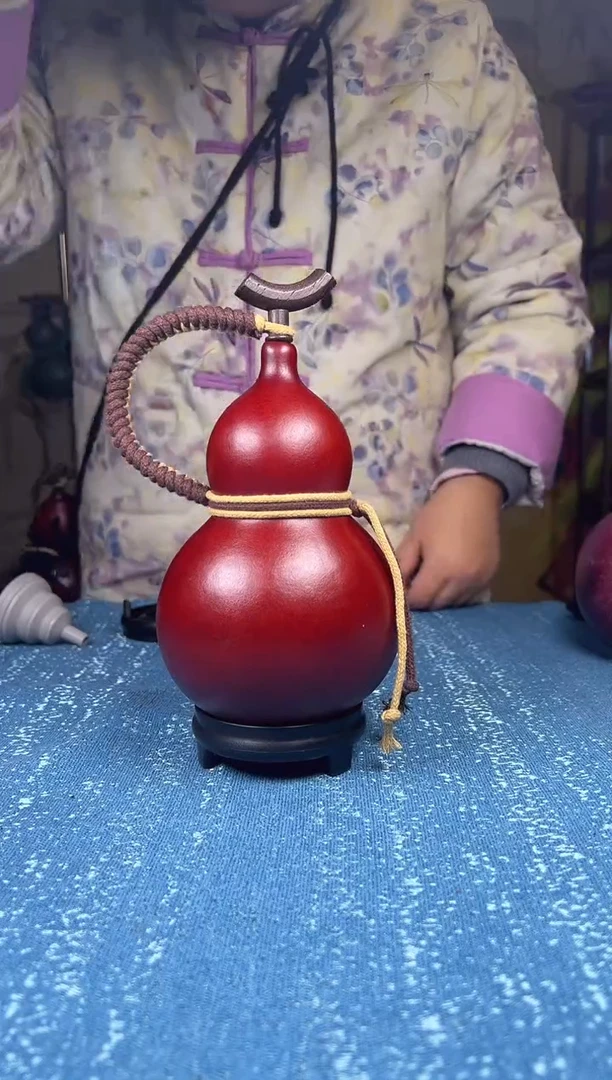 026--大漆酒葫芦--（600ml左右）