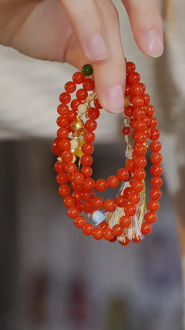 【闪购商品】南红玛瑙毛衣链未镶嵌