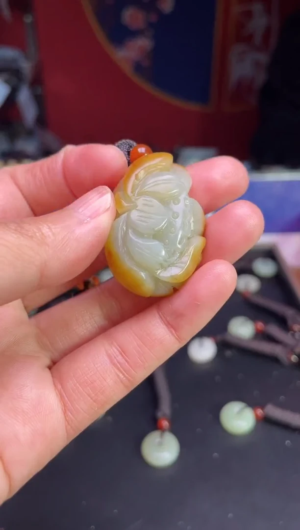 颈饰未镶嵌和田玉123