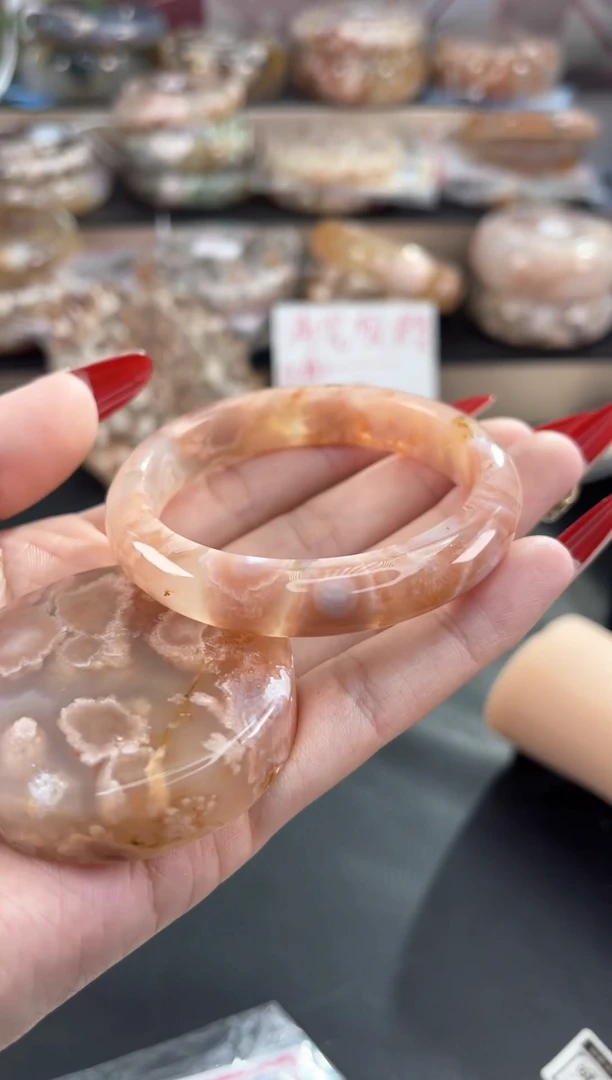 未镶嵌手镯石英质玉51（赠品镯心 天然不保证完美）