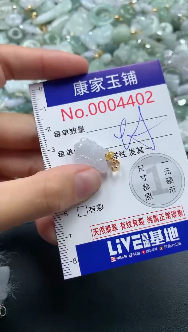 颈饰未镶嵌翡翠4402