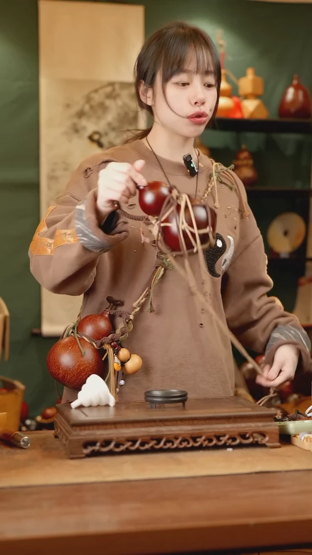 201号精品天然大漆酒葫芦一物一拍~