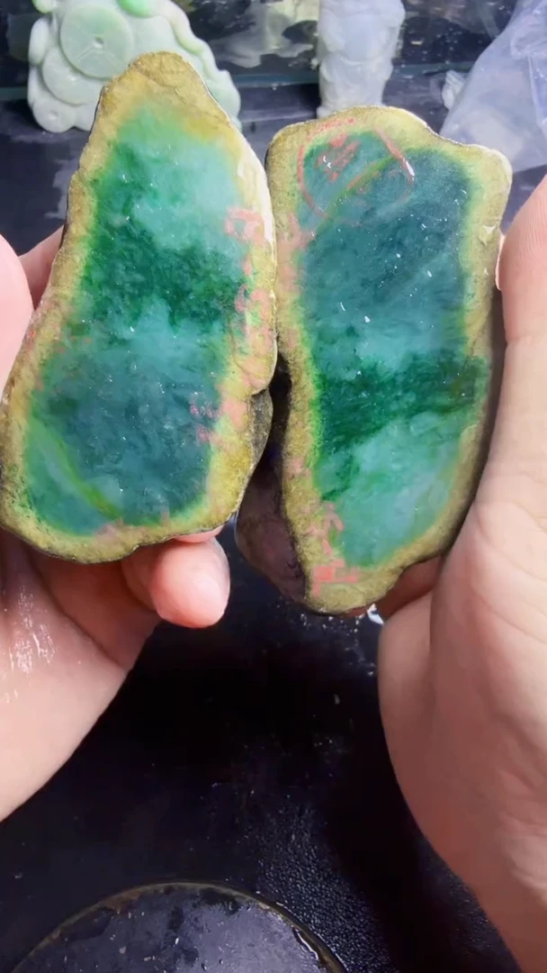 未镶嵌挂件翡翠小*天然翡翠059