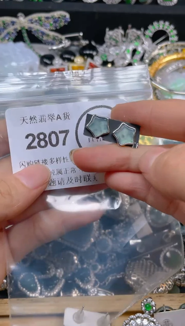 翡翠未镶嵌颈饰2807..........