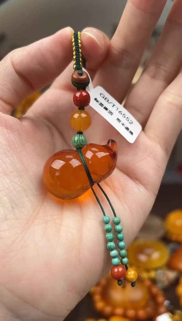 未镶嵌琥珀裸石首饰 假1赔4 （多样性发货1件