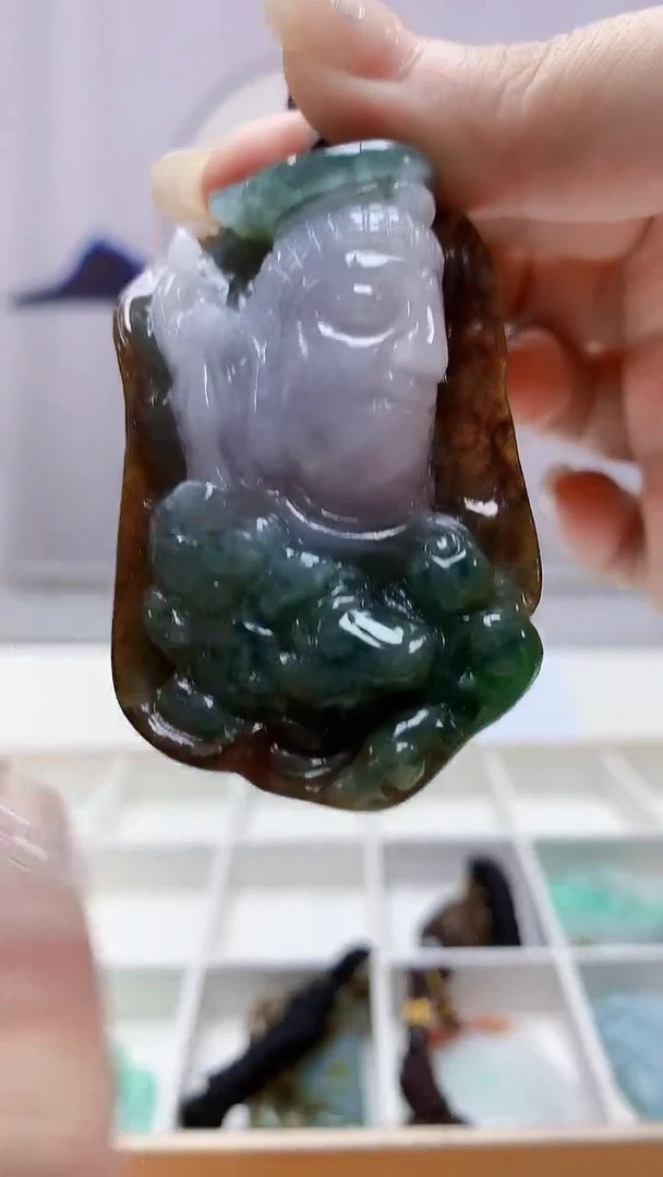 定制翡翠未镶嵌4902ms-毛货166人物