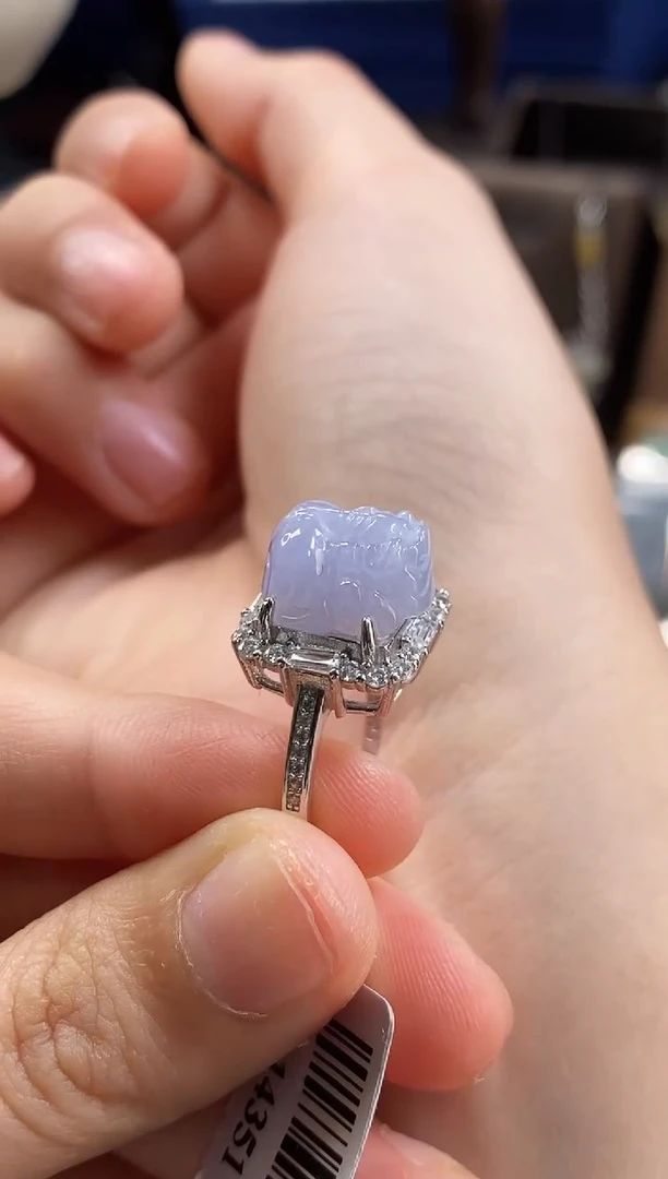 颈饰银S925镶嵌翡翠14351