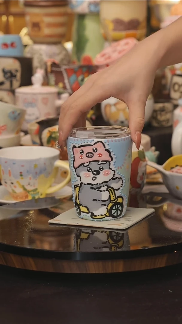 景德镇釉下彩绘设计师款式陶瓷