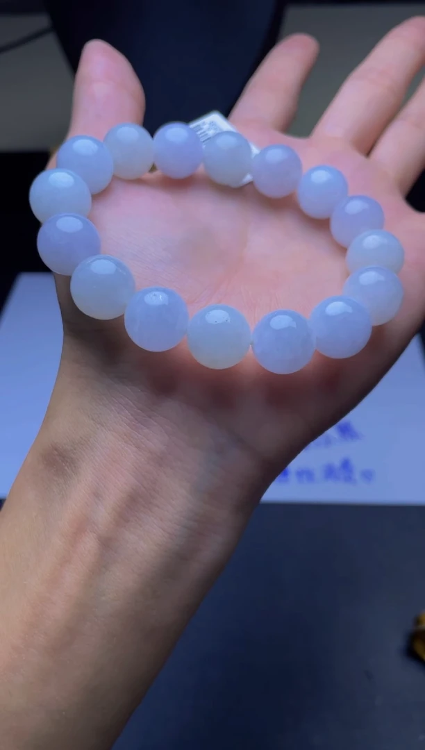 未镶嵌定制翡翠珠串