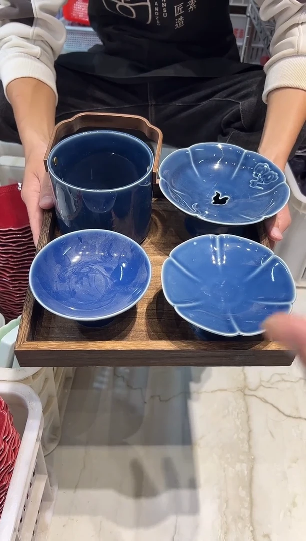 盘陶微瑕商品 介意勿拍 带托盘