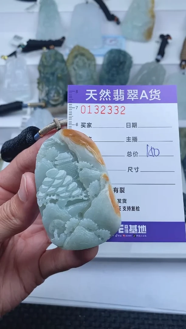 【闪购商品】翡翠颈饰未镶嵌       332