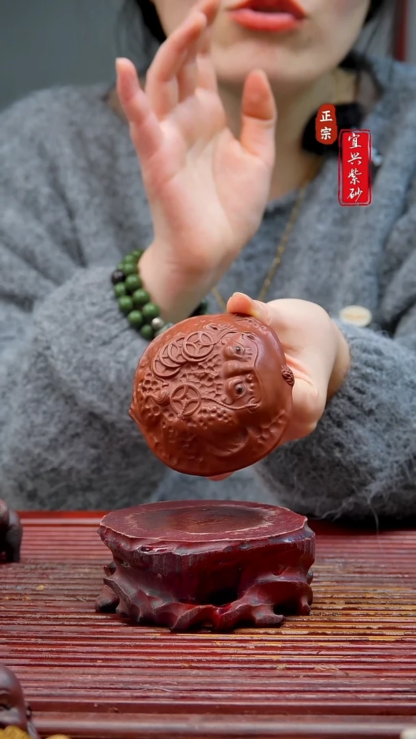 紫砂茶宠宜兴紫砂茶宠摆件