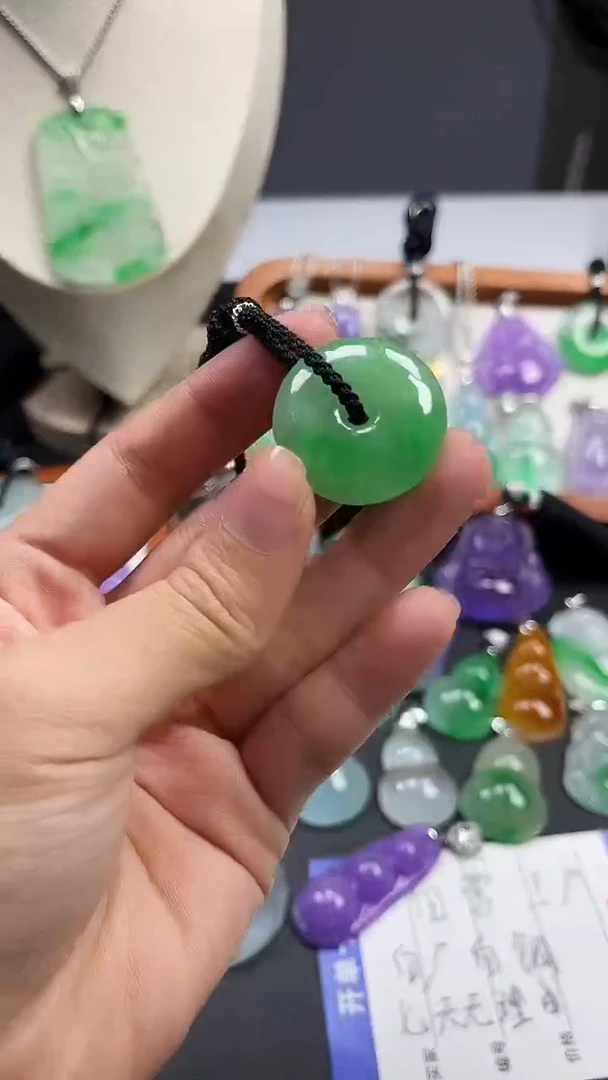 颈饰未镶嵌翡翠  所见即所得 一图一物