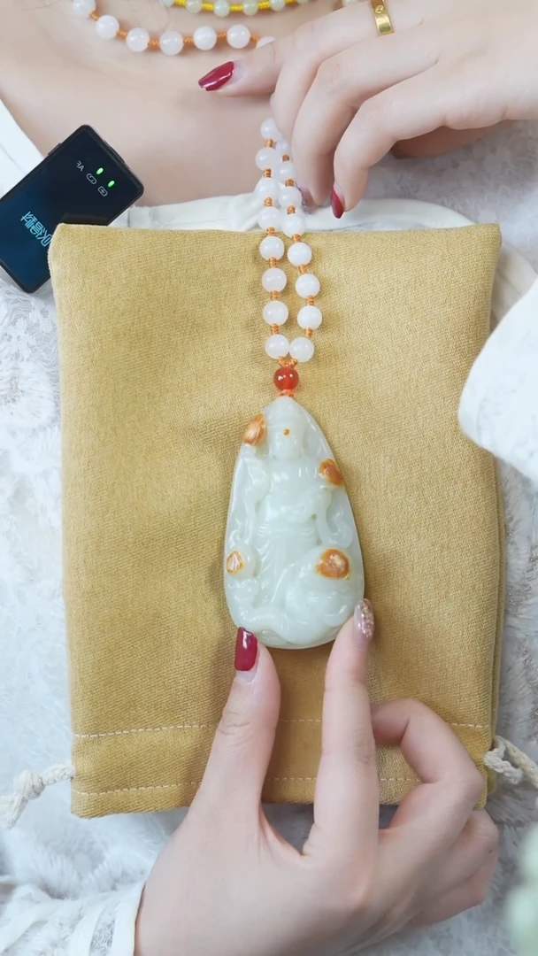 【闪购商品】和田玉吊坠未镶嵌普贤