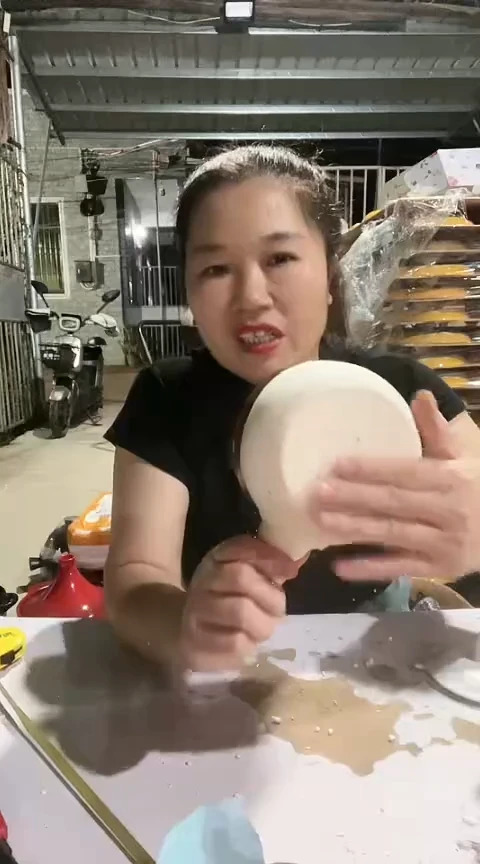 瑕疵粗陶手把碗不干烧明火