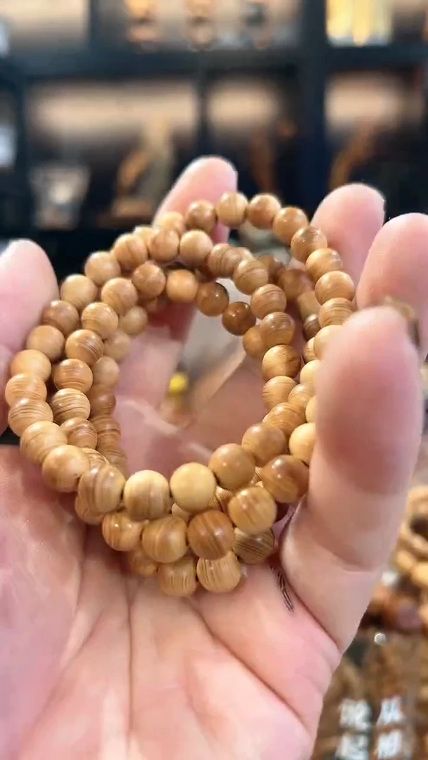 【闪购商品】崖柏0.8*108圆珠红油太行