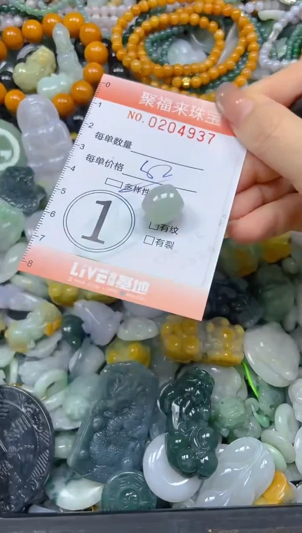 翡翠未镶嵌颈饰闪购0204937
