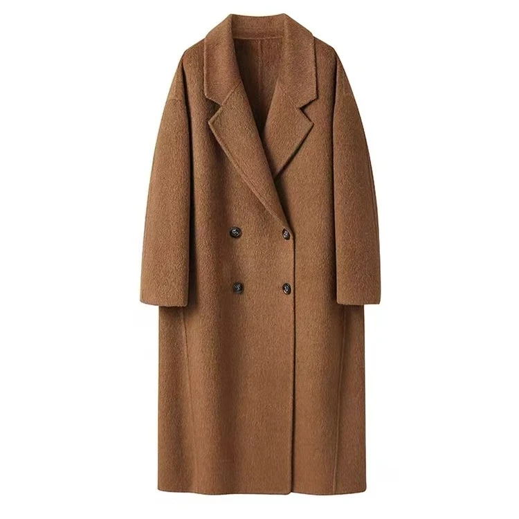 【100%骆驼绒】高端双面骆驼绒经典气质大衣