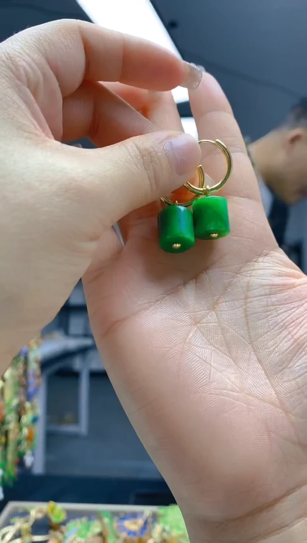 【闪购商品】玛瑙/玉髓耳饰合金45玛瑙耳饰