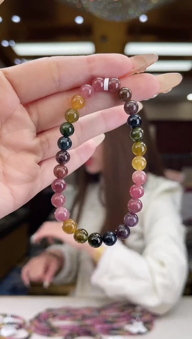 【闪购商品】碧玺/未镶嵌7mm+碧玺单圈多样性发货4