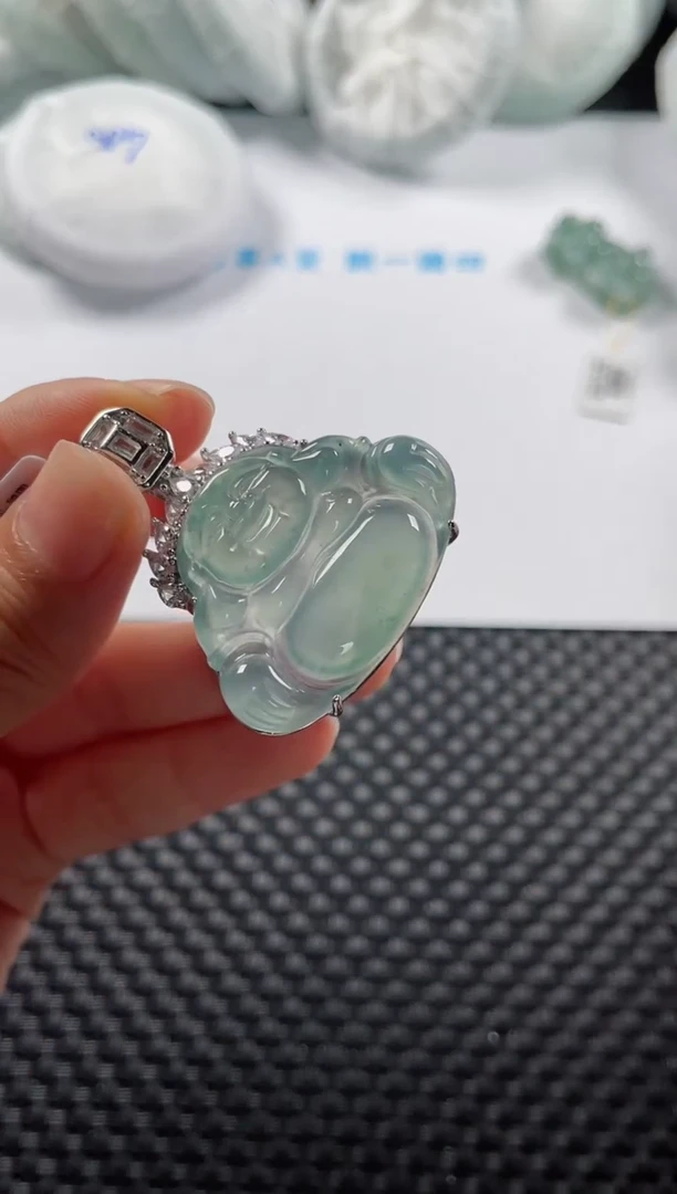 颈饰合金翡翠基地发货H 6908