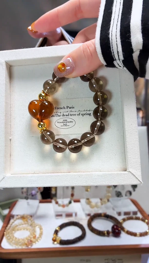 未镶嵌手链水晶天然水晶原创手串