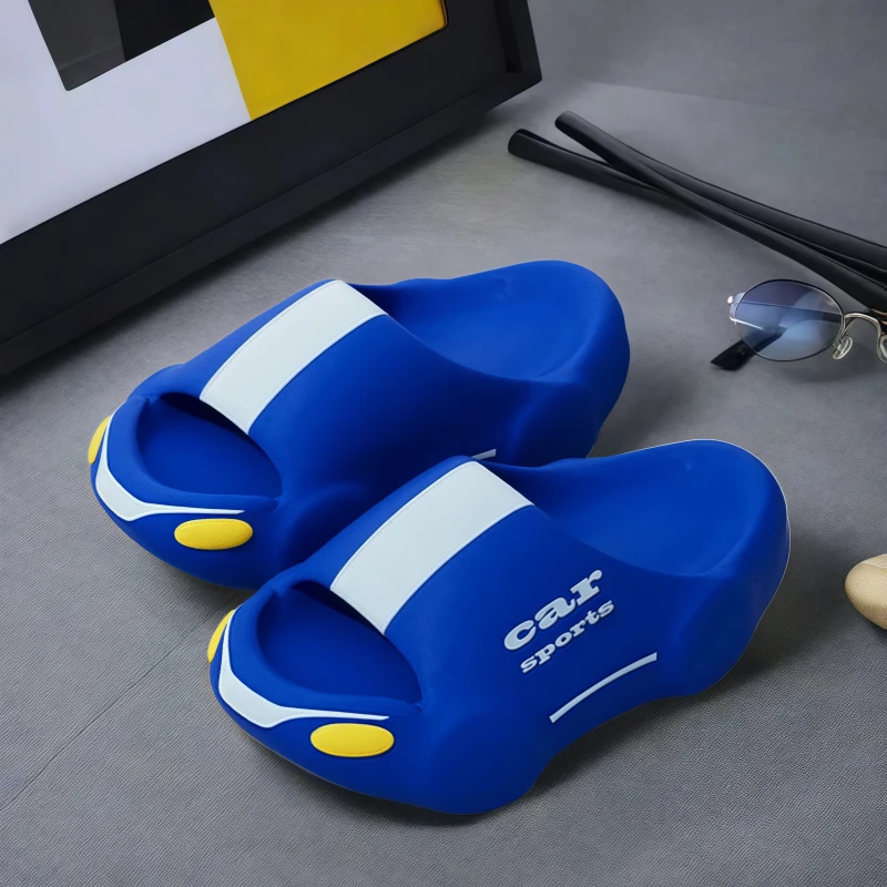 男童拖鞋夏季防滑外穿卡通凉拖鞋居家踩屎感亲子凉拖鞋男童防滑