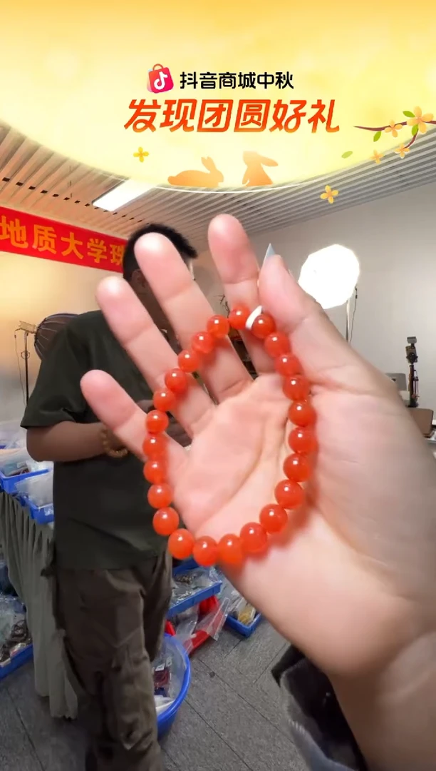 未镶嵌手串南红玛瑙DYL-南红圆珠单圈  8mm
