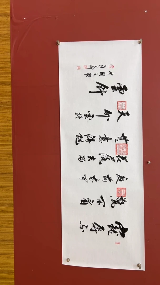 书法张元树作品 云舒