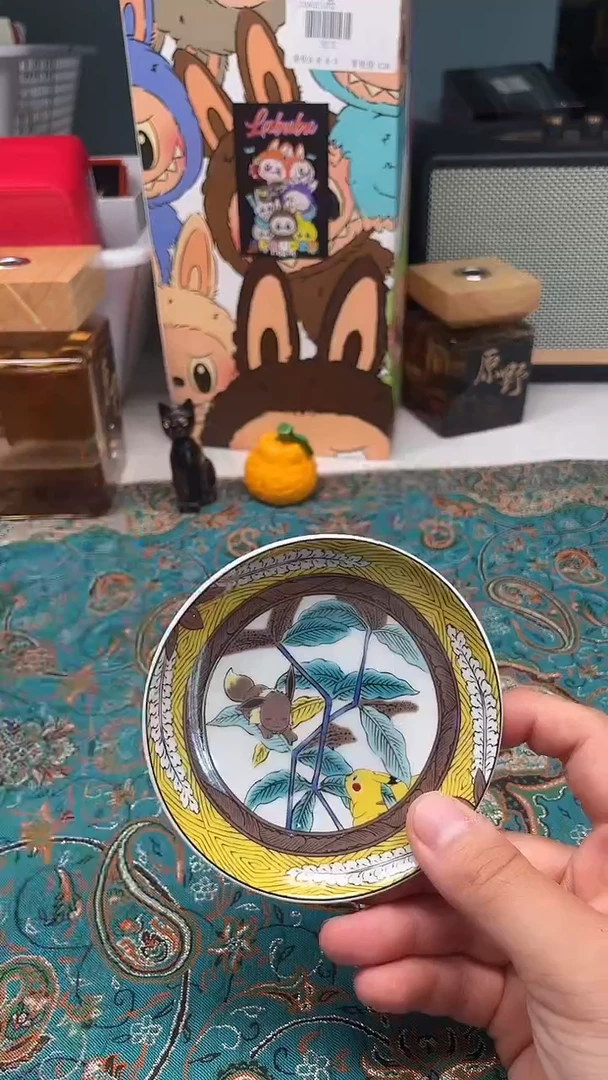 瓷片陶茶文玩666周边多人