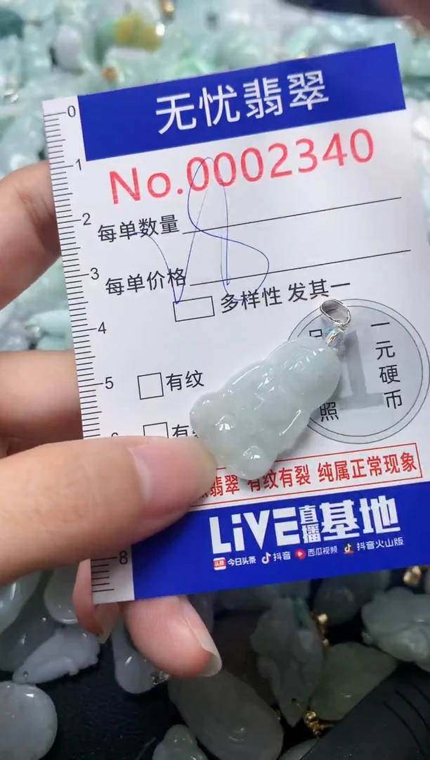 颈饰未镶嵌翡翠2340