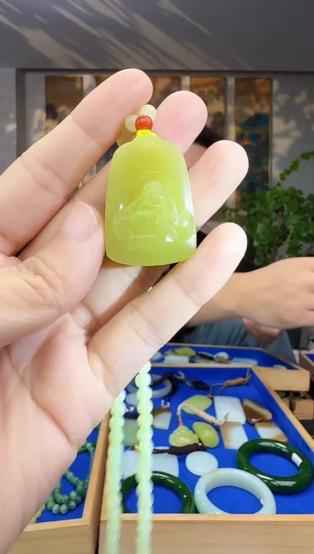 未镶嵌和田玉挂件拍一发一