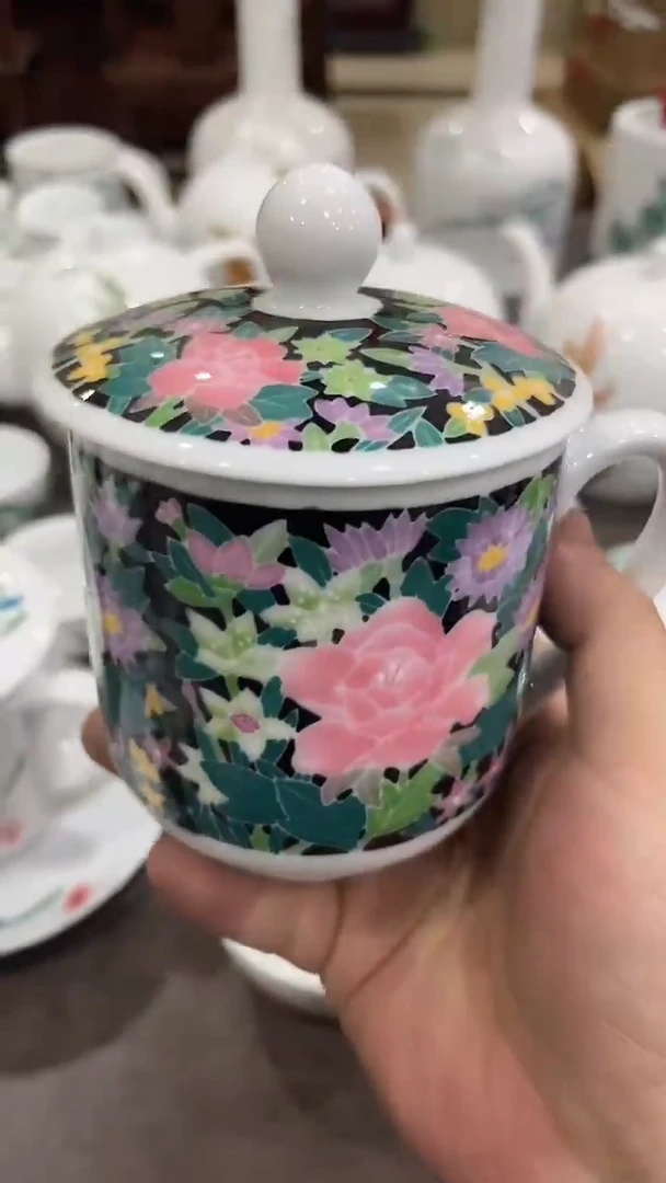 高***寒湖南醴陵釉下五彩陶瓷