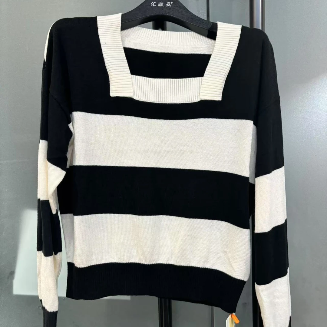 hiuoya【春装新品】时尚休闲宽松春季套头衫 23173393