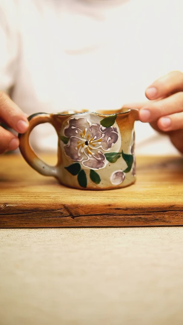 @@陶园瓷舍@@纯手工手绘@高温釉下彩