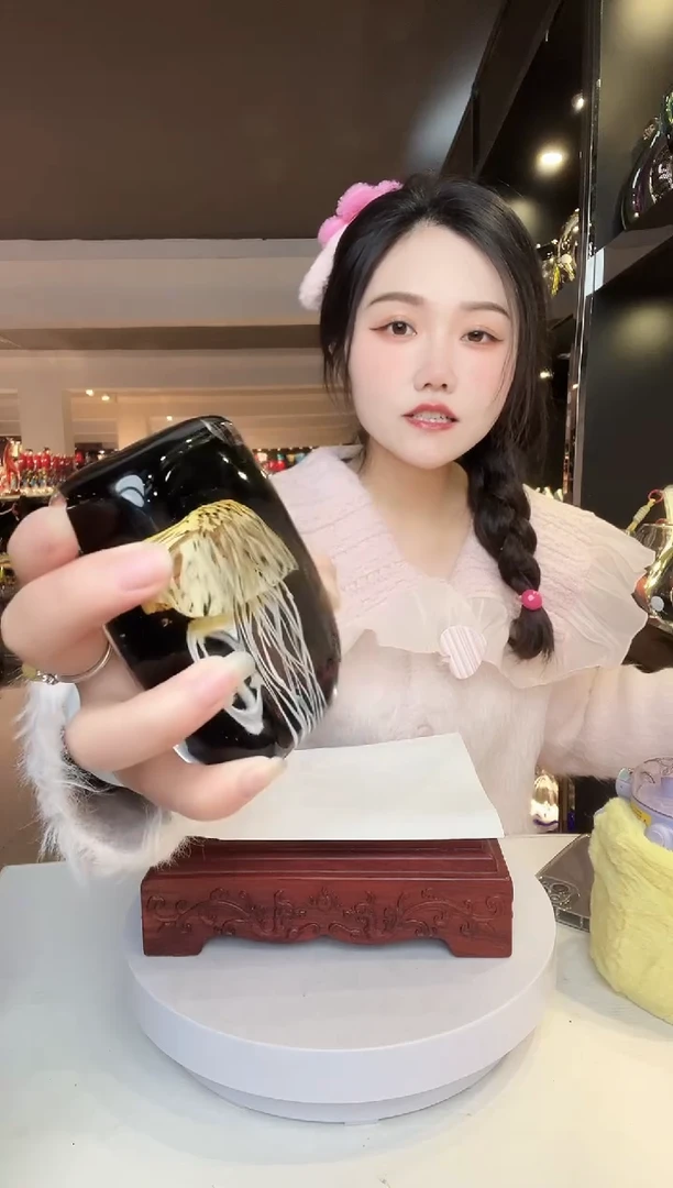 【闪购商品】茶盏琉璃摆件家居摆件