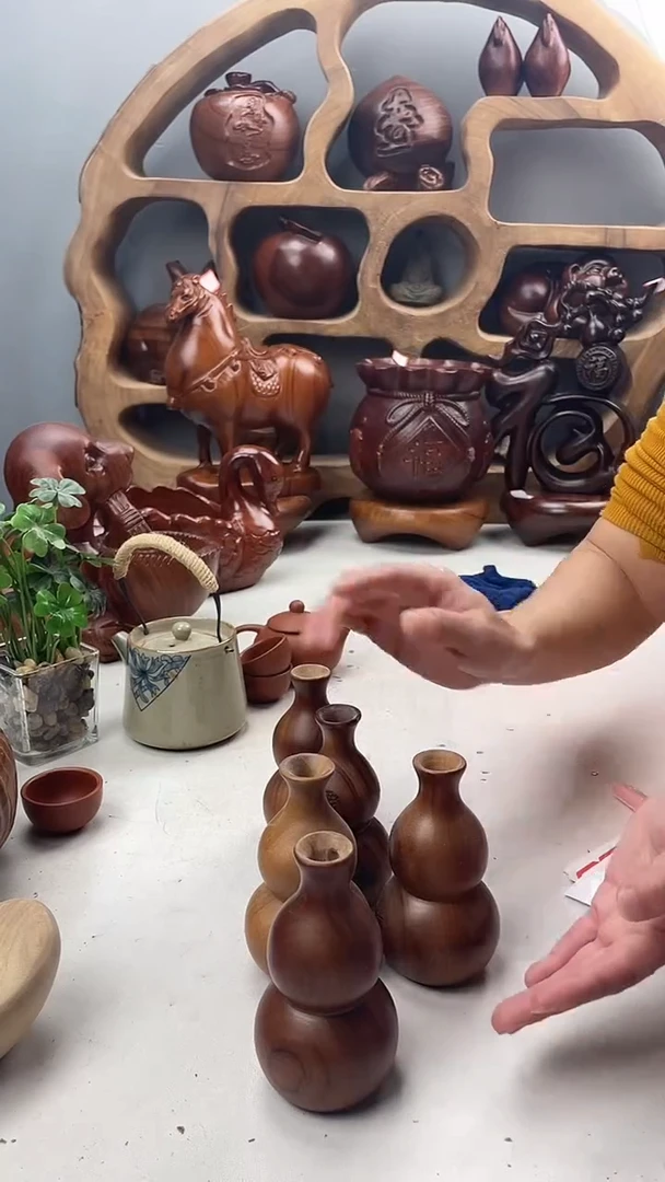 香樟木A14精品小葫芦/尺寸