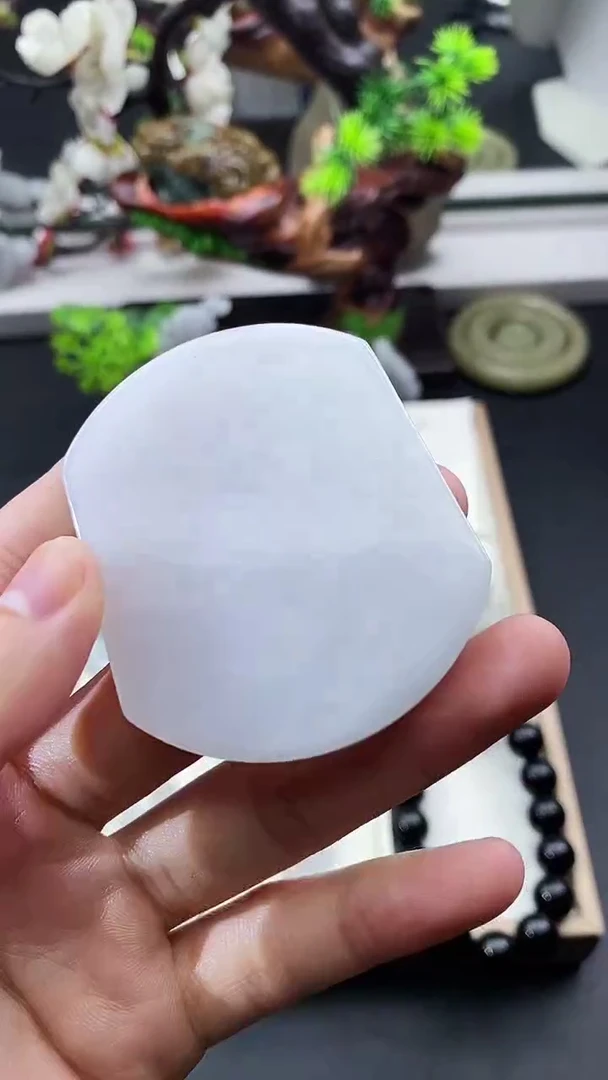 颈饰未镶嵌翡翠天然缅甸A货翡翠