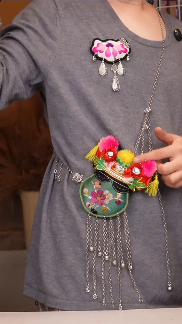 刺绣030  高吉文创   直播老绣