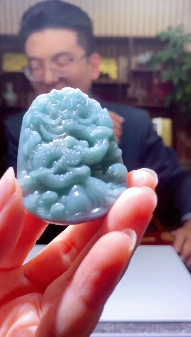 颈饰未镶嵌翡翠LL翡翠吊坠-04