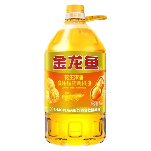 金龙鱼花生浓香食用调和油 4L