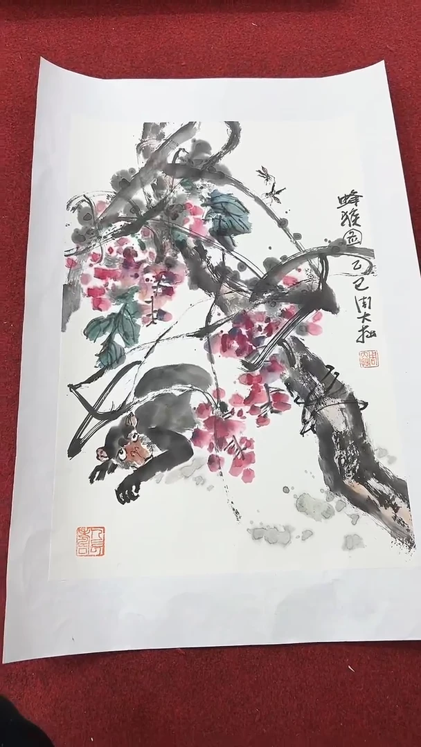 国画周大拙/国画*/花鸟