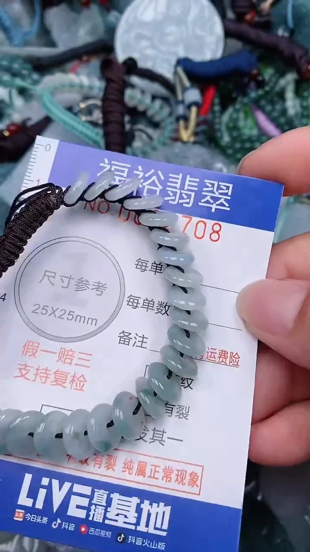 翡翠未镶嵌颈饰...0002708