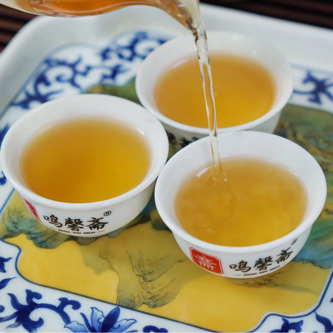 鸣馨斋2025新茶 岭脚黄栀香 凤凰单枞茶清香型潮州原产单丛罐装
