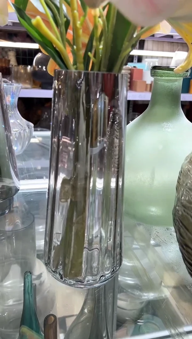 【闪购商品】无铅玻璃透明花瓶