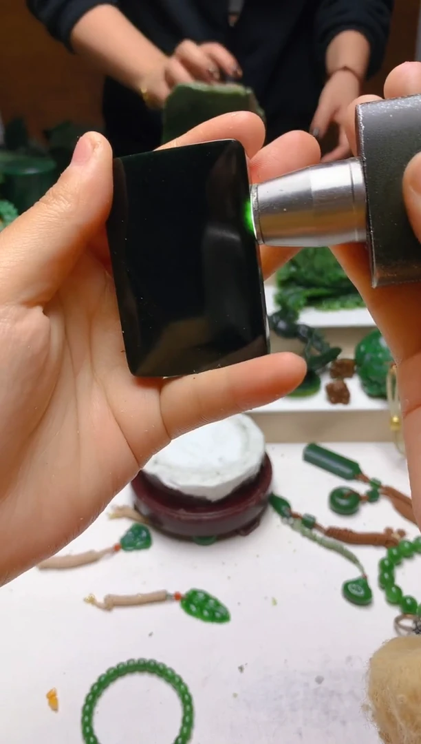 未镶嵌和田玉（青玉）珠宝半成品随机发货，拍一发一