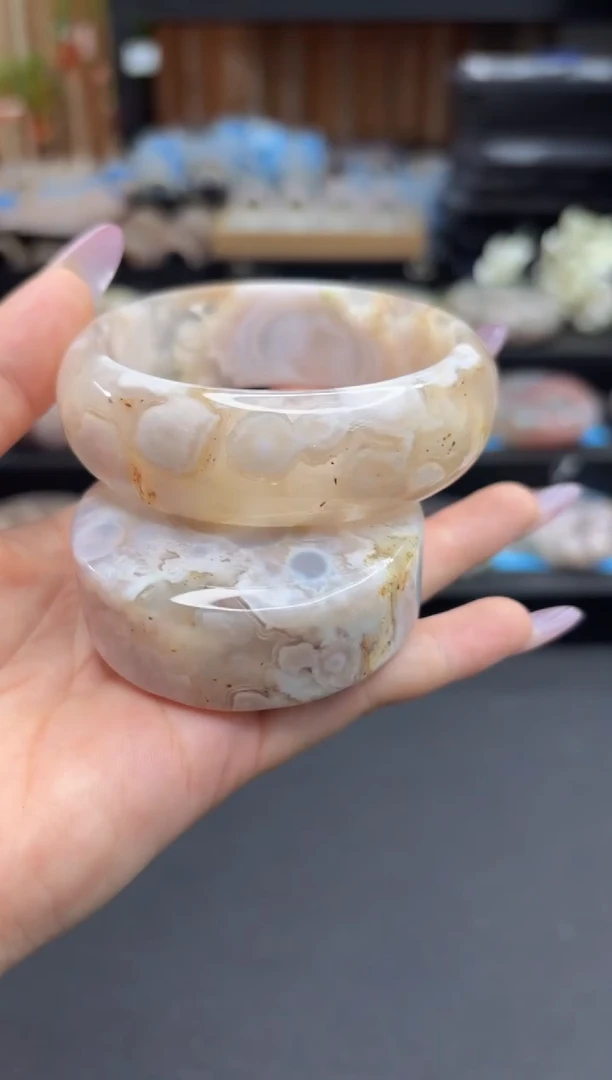 未镶嵌手镯石英质玉A38(60圈赠送镯心)