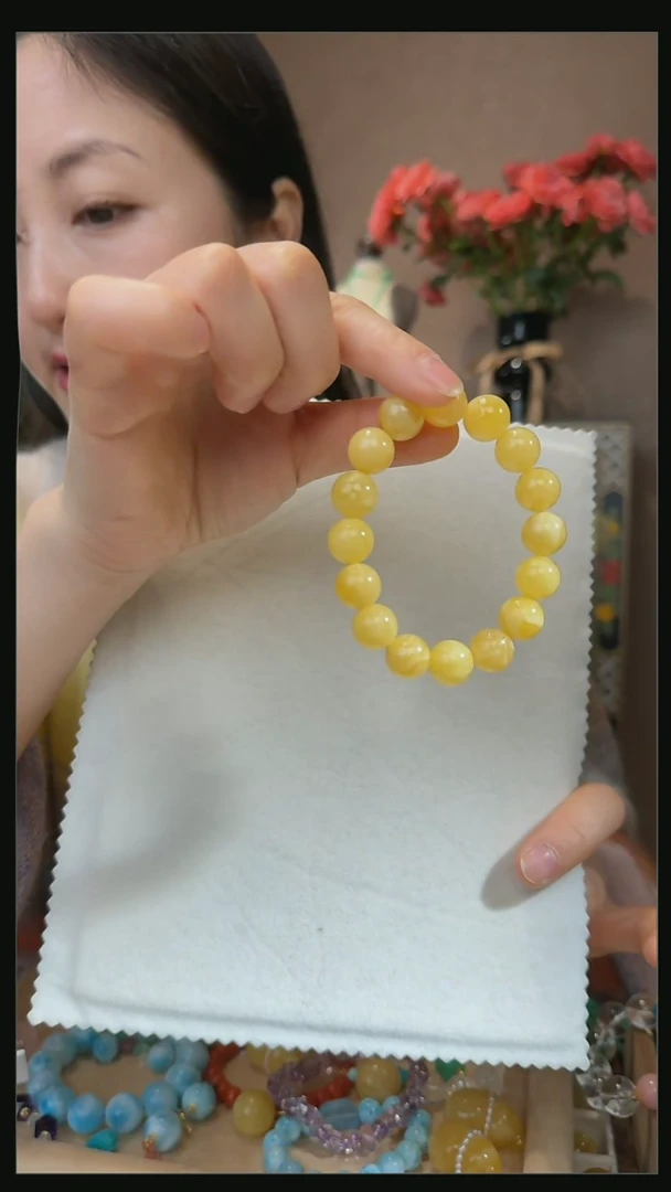 【闪购商品】蜜蜡手串未镶嵌天然蜜蜡手串12mm