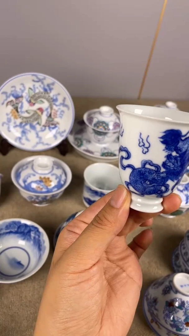 摆件景德镇手工手绘陶瓷