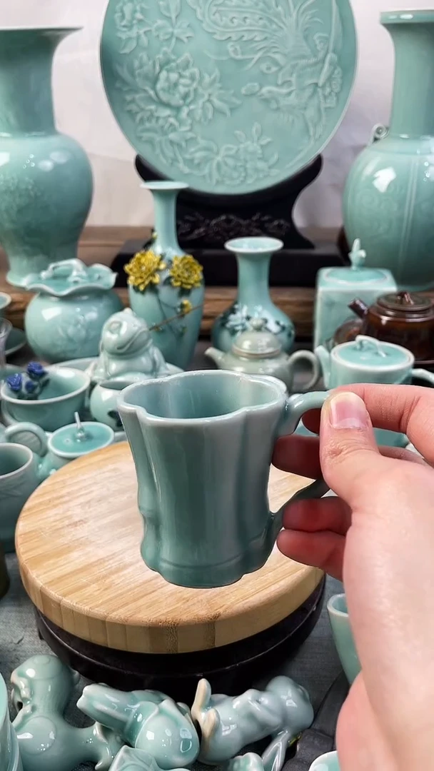 【闪购商品】特价福利 微瑕 慧仙青瓷